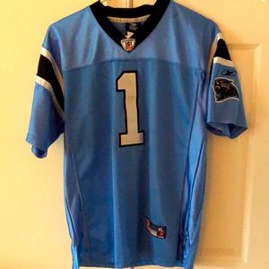 Carolina Panthers Cam Newton jersey. Boys XL